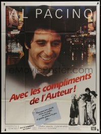 5j088 AUTHOR! AUTHOR! French 1p 1982 different image of Al Pacino, dysfunctional family!