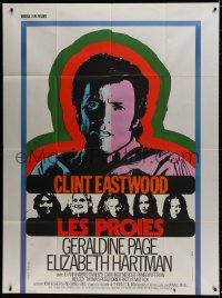 5j113 BEGUILED French 1p 1971 different art of Clint Eastwood & Geraldine Page, Don Siegel