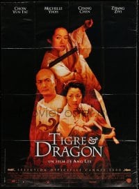 5j253 CROUCHING TIGER HIDDEN DRAGON French 1p 2000 Ang Lee kung fu masterpiece, Chow Yun Fat, Yeoh!