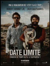 5j296 DUE DATE teaser French 1p 2010 Robert Downey Jr, Zach Galifianakis, leave your comfort zone!