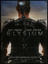 5j301 ELYSIUM teaser French 1p 2013 Matt Damon, Jodie Foster, Sharlto Copley, sci-fi action!