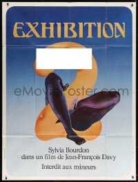 5j314 EXHIBITION 2 French 1p 1978 documentary about the life of pornography star Sylvia Bourdon!