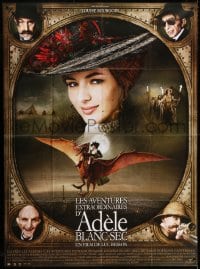 5j316 EXTRAORDINARY ADVENTURES OF ADELE BLANC-SEC French 1p 2010 Luc Besson, Louise Bourgoin!