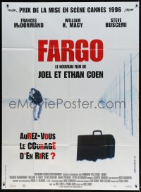 5j322 FARGO French 1p 1996 a homespun murder story from the Coen Brothers, different image!