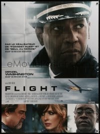 5j338 FLIGHT French 1p 2012 Denzel Washington, John Goodman, Kelly Reilly, Don Cheadle, Zemeckis