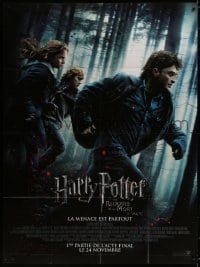 5j425 HARRY POTTER & THE DEATHLY HALLOWS PART 1 advance French 1p 2010 Radcliffe, Grint & Watson!