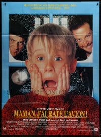 5j449 HOME ALONE French 1p 1990 classic Macaulay Culkin, Daniel Stern, Joe Pesci!