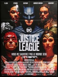 5j500 JUSTICE LEAGUE advance French 1p 2017 Batman, Wonder Woman, Aquaman, Flash & Cyborg!
