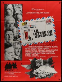 5j521 KREMLIN LETTER French 1p 1970 using girls & transvestites to blackmail Soviet Intelligence!