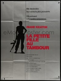 5j562 LITTLE DRUMMER GIRL French 1p 1984 George Roy Hill directed, different silhouette image!