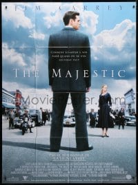 5j590 MAJESTIC French 1p 2002 different image of Jim Carrey, directed by Frank Darabont!