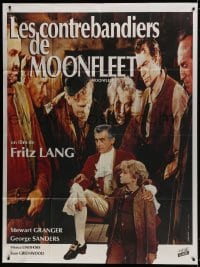 5j629 MOONFLEET French 1p R1990s Fritz Lang, Stewart Granger, George Sanders, different image!