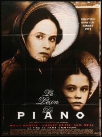 5j699 PIANO French 1p 1993 Best Actress Holly Hunter, Best Supporting Actress young Anna Paquin!
