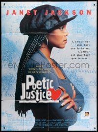 5j706 POETIC JUSTICE French 1p 1994 Tupac Shakur, Regina King, cool profile of Janet Jackson!