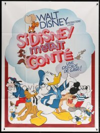 5j811 SI DISNEY M'ETAIT CONTE French 1p 1973 Disney classics, Mickey, Donald, Goofy & more!