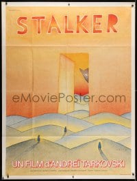 5j839 STALKER French 1p 1981 Andrej Tarkovsky's Ctankep, Russian sci-fi, art by Jean-Michel Folon!