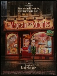 5j850 SUICIDE SHOP advance French 1p 2012 Les magasin des suicides, animated musical, great cartoon art!