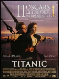 5j894 TITANIC awards French 1p 1998 Leonardo DiCaprio, Kate Winslet, directed by James Cameron!