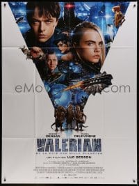5j930 VALERIAN & THE CITY OF A THOUSAND PLANETS French 1p 2017 Luc Besson, Deehan, Delevingne