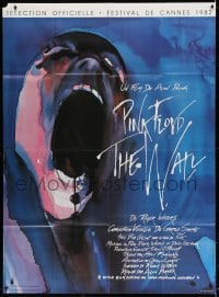 5j942 WALL French 1p R1989 Pink Floyd, Roger Waters, classic Gerald Scarfe rock & roll artwork!