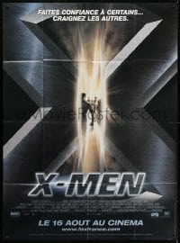 5j978 X-MEN advance French 1p 2000 Patrick Stewart, Hugh Jackman, Bryan Singer, Marvel Comics!