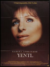 5j984 YENTL French 1p 1983 close-up of star & director Barbra Streisand, nothing's impossible!