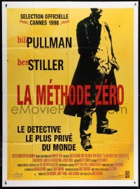 5j999 ZERO EFFECT French 1p 1998 Bill Pullman, Ben Stiller, the world's most private detective!