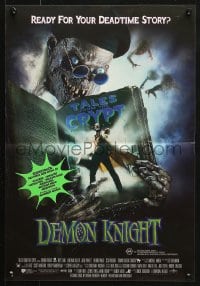 5k499 DEMON KNIGHT Aust daybill 1995 Tales from the Crypt, EC comics, Crypt Keeper & Billy Zane!