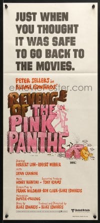 5k840 REVENGE OF THE PINK PANTHER Aust daybill 1978 wacky Peter Sellers, Blake Edwards!