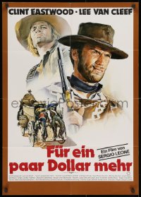 5k250 FOR A FEW DOLLARS MORE German R1978 Sergio Leone's Per Qualche Dollaro in Piu, Clint Eastwood