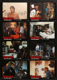 5k285 FRIDAY THE 13th - THE FINAL CHAPTER German LC poster 1984 Part IV, slasher sequel, Jason!