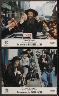 5k029 MAD ADVENTURES OF RABBI JACOB 16 style A French LCs 1974 de Funes, Les Aventures de Rabbi Jacob