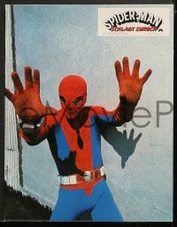 5k071 SPIDER-MAN STRIKES BACK 12 German LCs 1978 Marvel Comics, Spidey in his greatest challenge!