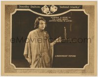 5m376 BEHIND MASKS LC 1921 heiress Dorothy Dalton has an aunt who runs crooked gambling card games!