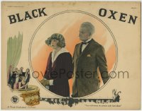 5m388 BLACK OXEN LC 1924 Alan Hale tells Corinne Griffith she'll never be content with love alone!