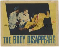 5m397 BODY DISAPPEARS LC 1941 Edward Everett Horton & Willie Best staring at invisible man!