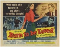 5m024 BORN TO BE LOVED TC 1959 innocent teen seduced, who could she turn to in the city's jungle?