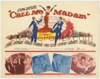 5m035 CALL ME MADAM TC 1953 Ethel Merman, Donald O'Connor & Vera-Ellen sing Irving Berlin songs!