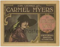 5m041 CHEATED LOVE TC 1921 actress Carmel Myers is a Jewish immigrant in New York City, very rare!