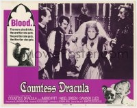 5m437 COUNTESS DRACULA LC #5 1972 by Ingrid Pitt, as the female vampire of the title!