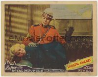 5m450 DANGER AHEAD LC 1940 James Newill as Renfrew of the Royal Mounted spanking Dorothea Kent!