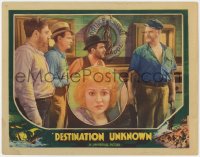 5m464 DESTINATION UNKNOWN LC 1933 Pat O'Brien, Betty Compson & three others, ultra rare!