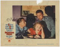 5m465 DETECTIVE STORY LC #6 1951 Kirk Douglas & Horace McMahon comforts distressed Eleanor Parker!