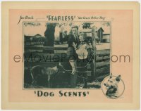 5m476 DOG SCENTS LC 1926 Fearless the Great Police Dog tying up hugging couple about to kiss!