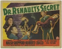 5m072 DR. RENAULT'S SECRET TC 1942 disfigured J. Carrol Naish carrying Lynne Roberts, Zucco!