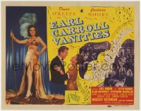 5m076 EARL CARROLL VANITIES TC 1945 sexy showgirl Constance Moore, Dennis O'Keefe, Eve Arden!