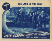 5m503 FLASH GORDON CONQUERS THE UNIVERSE chapter 7 LC 1940 Carol Hughes in The Land of the Dead!