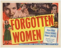 5m103 FORGOTTEN WOMEN TC 1949 many trashy bad girls, including smoking Noel Neill, of all people!
