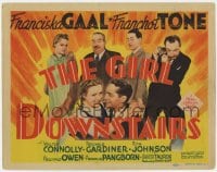 5m113 GIRL DOWNSTAIRS TC 1938 Franciska Gaal, Franchot Tone, Walter Connolly, Reginald Gardiner