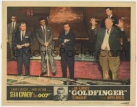 5m542 GOLDFINGER LC #6 1964 Gert Froebe explains scheme to rob Fort Knox of its gold, James Bond!